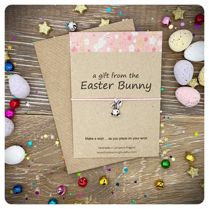 Bulk Pack Easter Wish Bracelets, 5, 10, 20, 50, 100 Pack Mixed Easter Card, Wholesale Gifts