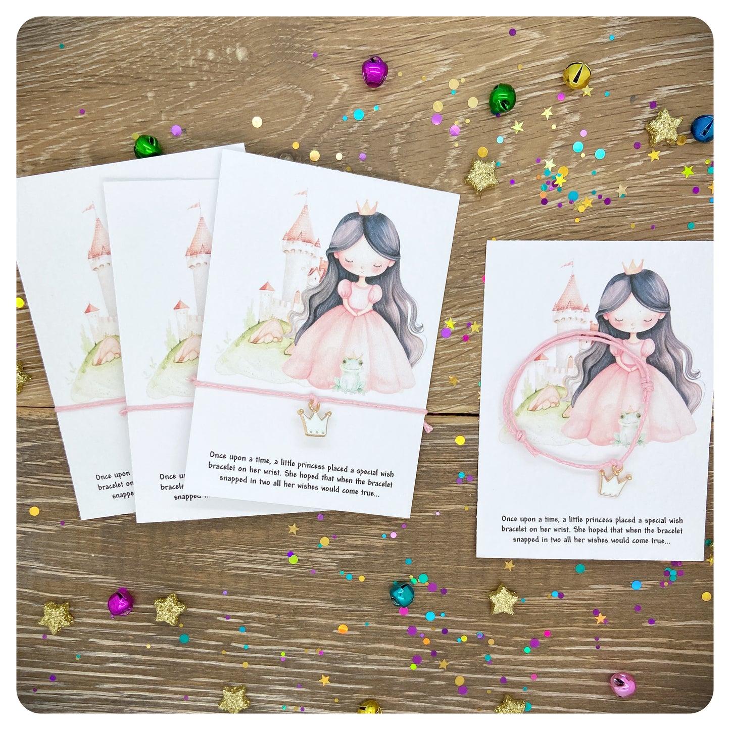 Princess Birthday Friendship Bracelets For Princess Themed Birthday Party Bag Fillers For Girls Favour Gifts