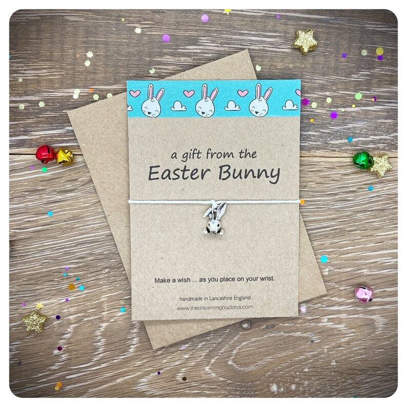 Bulk Pack Easter Wish Bracelets, 5, 10, 20, 50, 100 Pack Mixed Easter Card, Wholesale Gifts