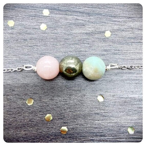 Don’t Be Hard On Yourself Gift, Disappointment Crystal Necklace, Keep Trying Jewellery, Gemstones For Negative Emotions, Exam Failure