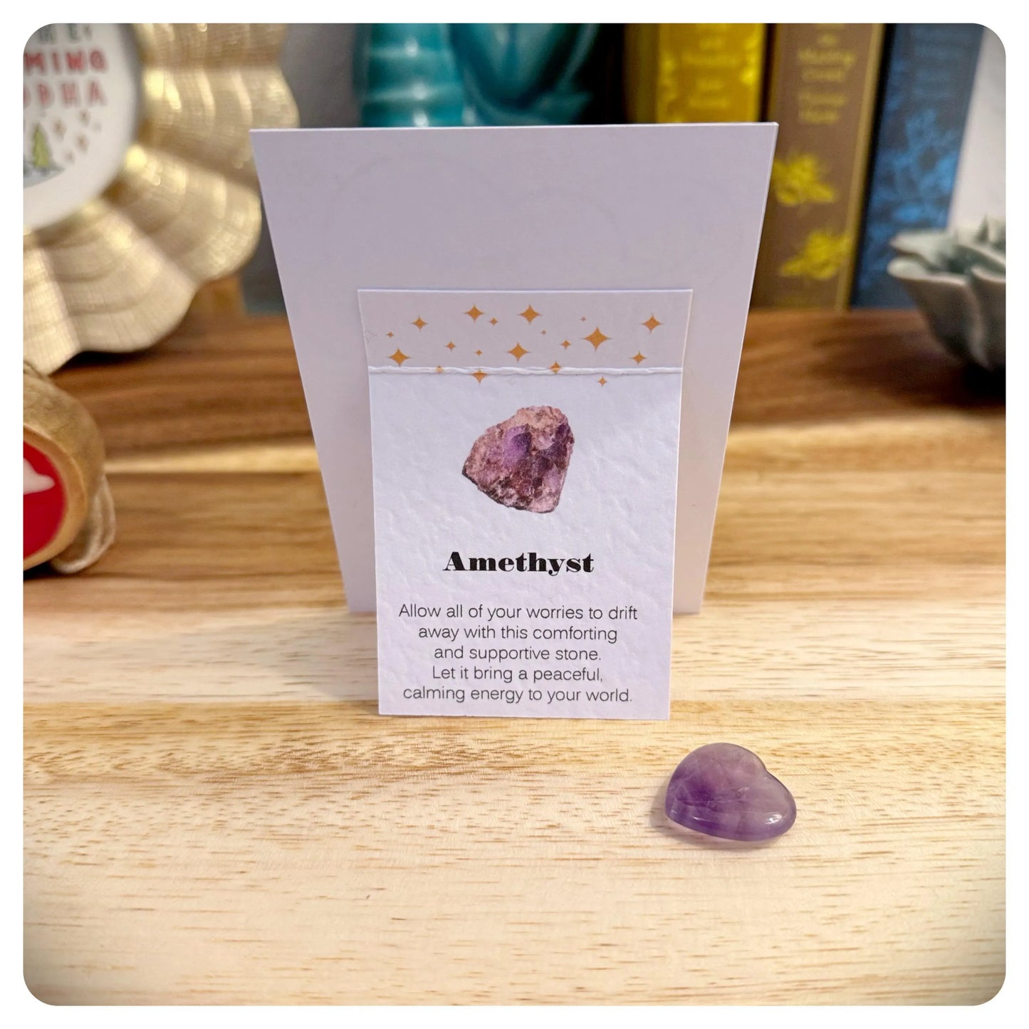 To My Valentine Card with Crystal Heart Unique Handmade Valentine’s Day Love You Valentine Gift Gard