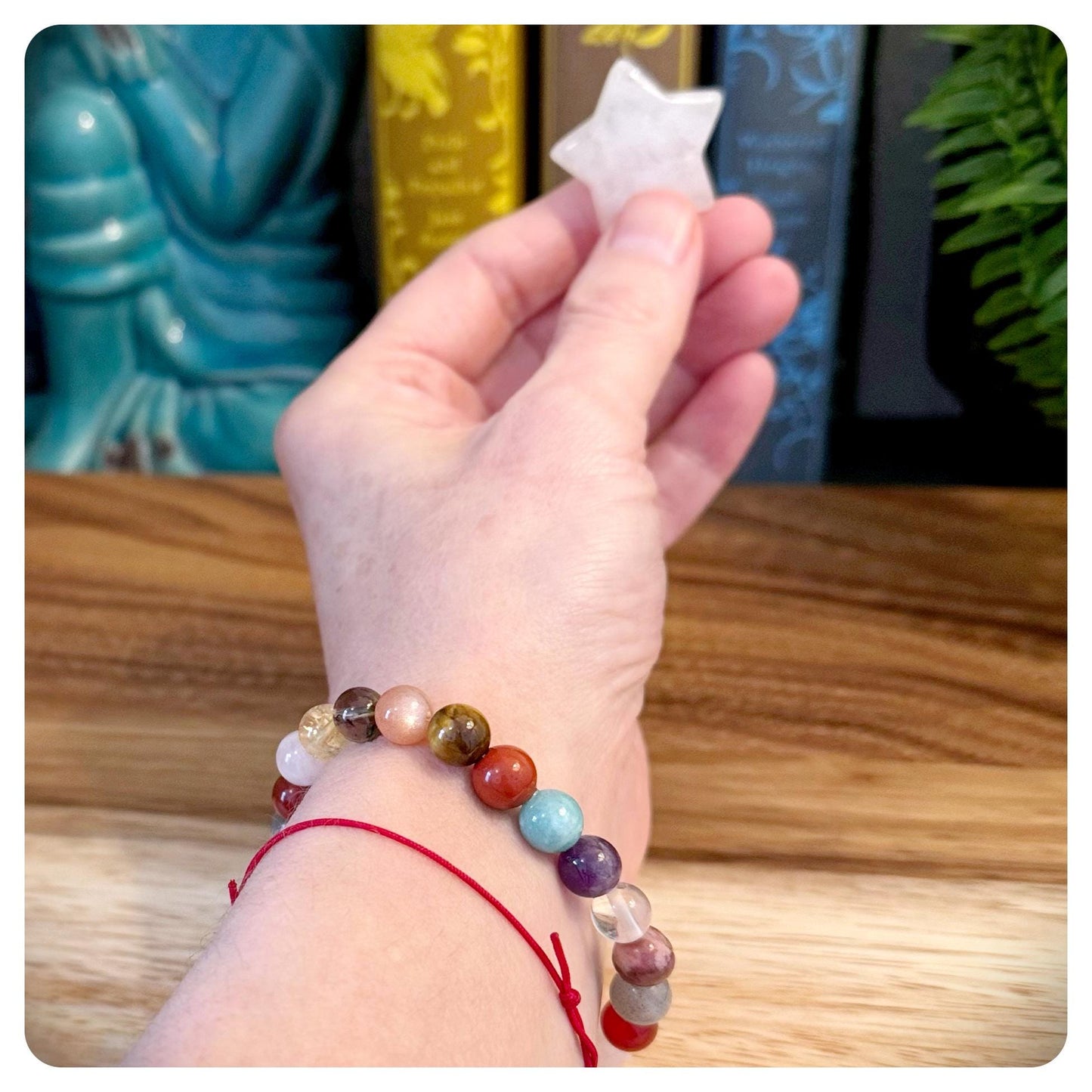 Women's Confidence Crystal Bracelet, Empowering Gemstone Bracelet, Positive Energy Jewellery, Self Belief Gift for Her, Interview Support