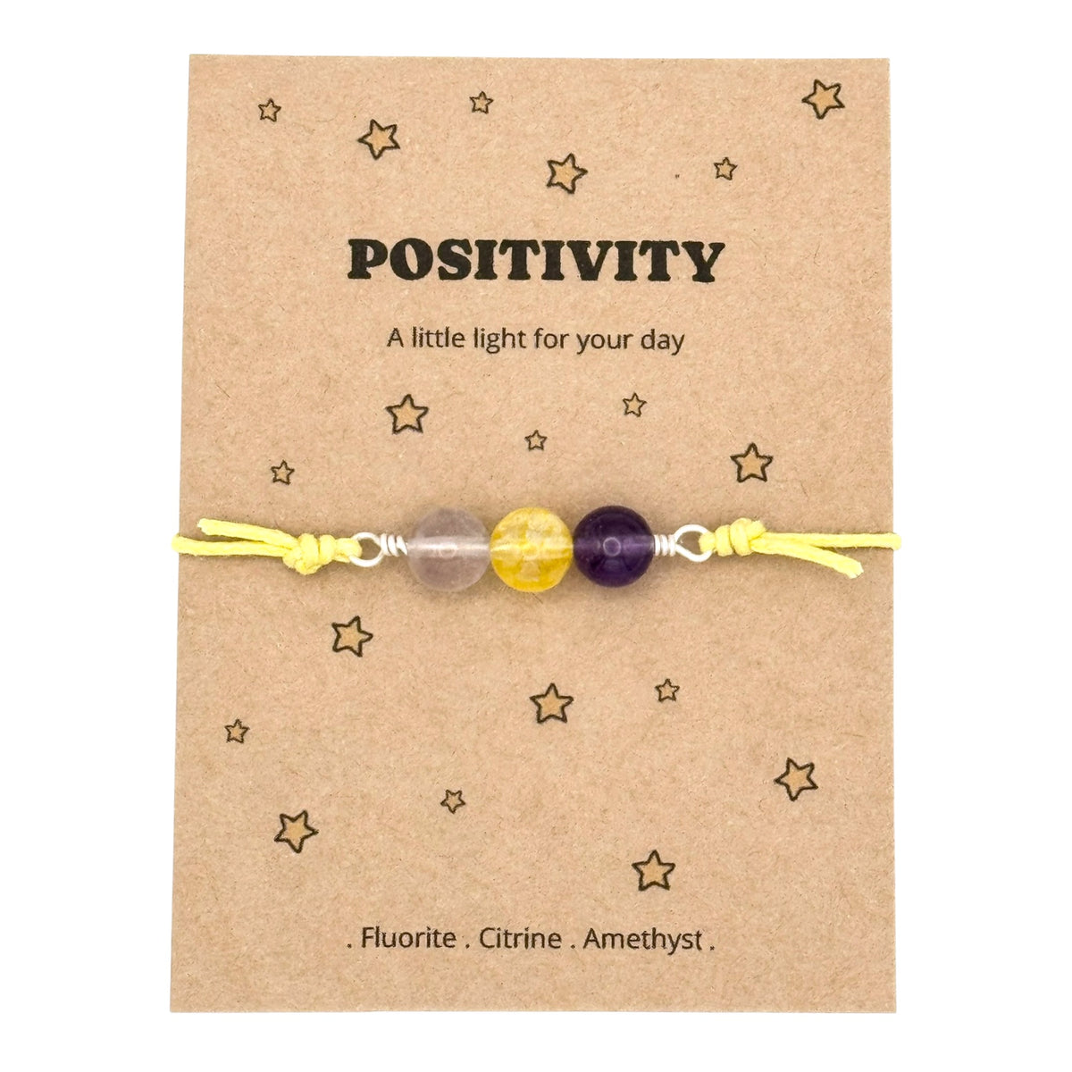 Positivity Crystal Bracelet – Little Pick Me Up Gift for Her