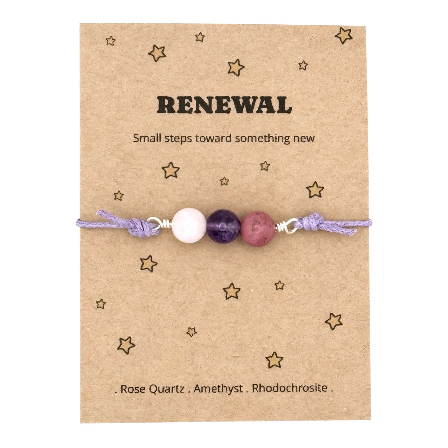 Renewal Crystal Bracelet – Moving Forward & Positive Change Gift