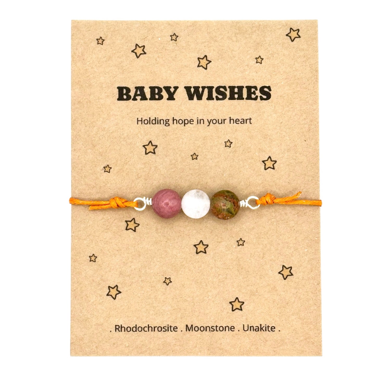 Baby Wishes Crystal Bracelet – Trying to Conceive Hope & Support Gift