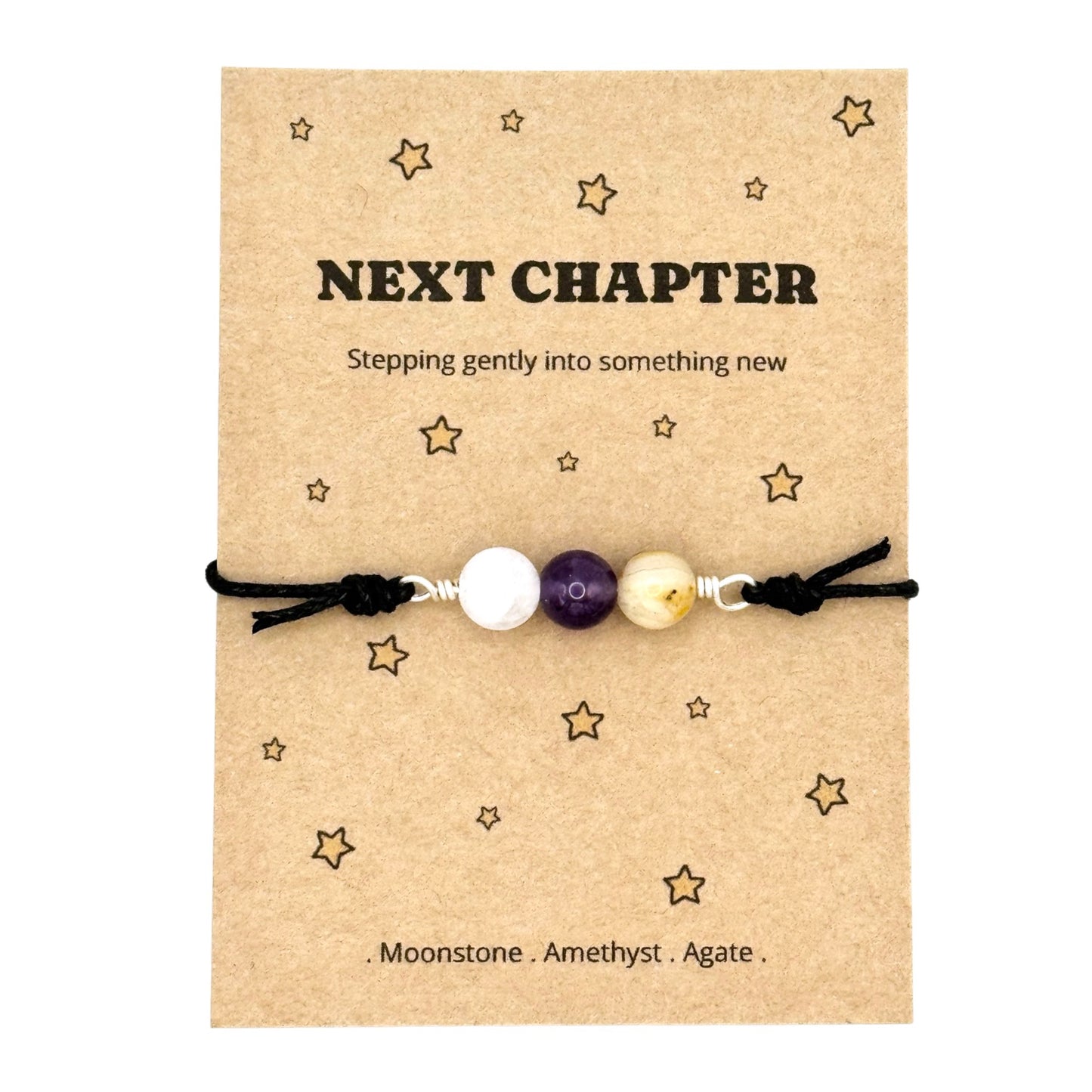 Next Chapter Crystal Bracelet – Life Change & New Adventure Gift