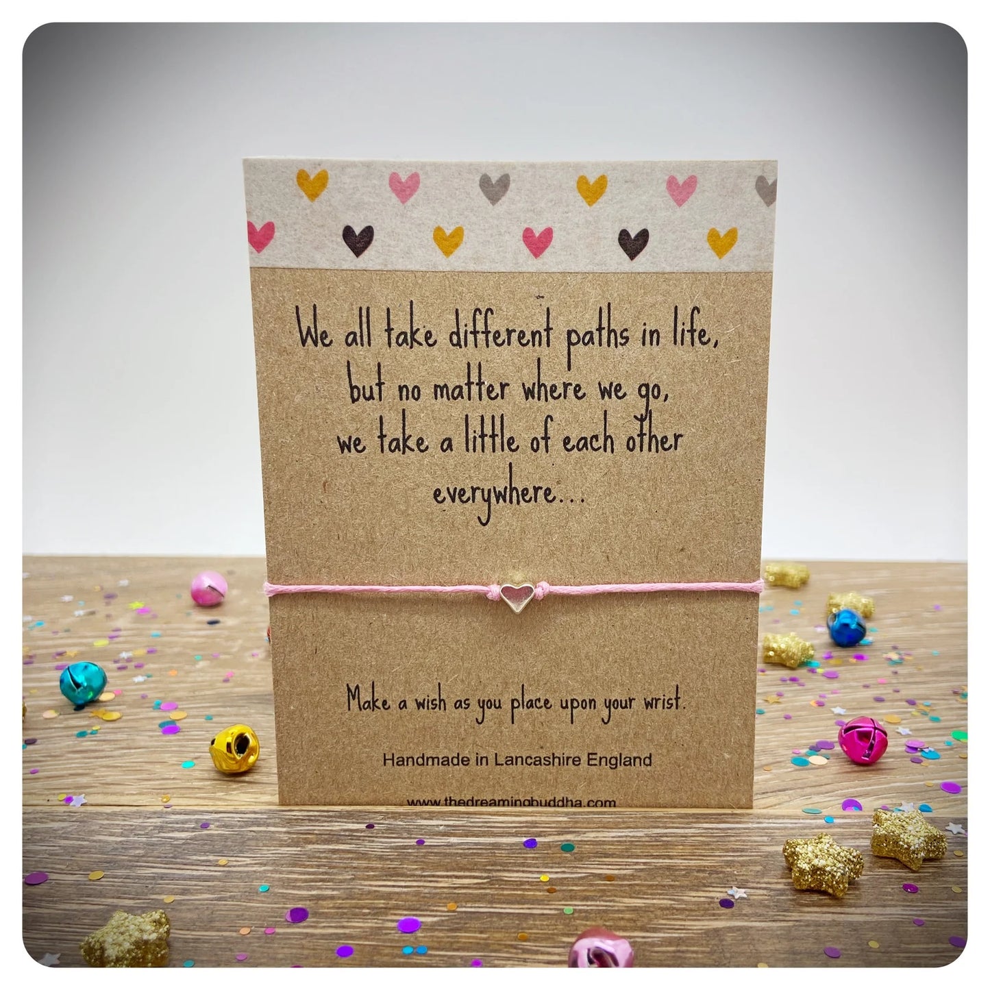 Leaving Wish Bracelet, Goodbye Gift, Moving Bracelet, Travelling Gift, New Job Card, We All Take Different Path, Miss You Bracelet