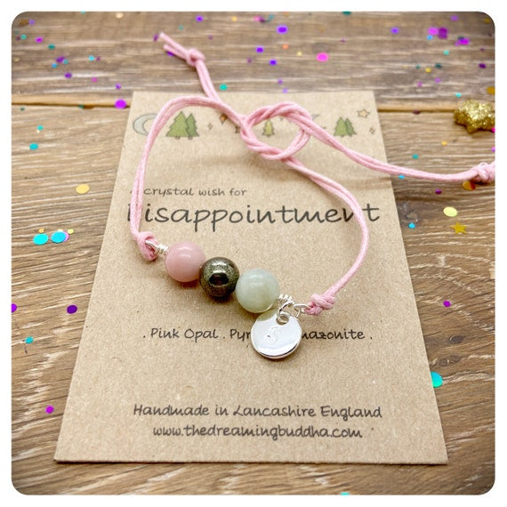 Disappointment Crystal Bracelet, When Life Gives You Lemons Make Lemonade, Keep Trying Gift, Sadness and Regret Gemstones, Believe Bracelet