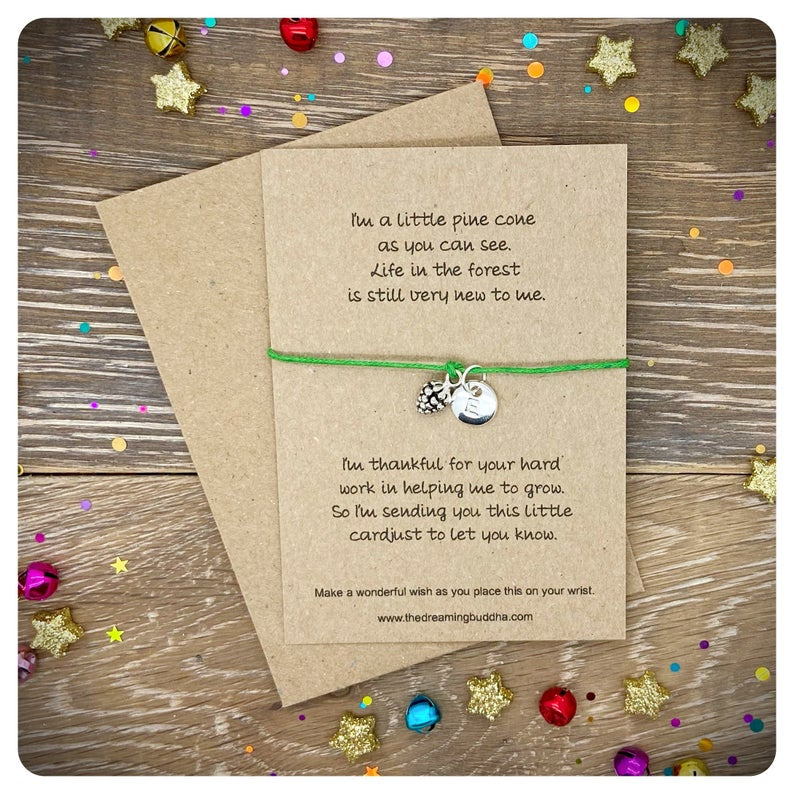 Teacher Keyworker Teaching Assistant Thank You Gift, Thank You Teacher Poem Card, Nursery Leaver Gift, Graduation Gift