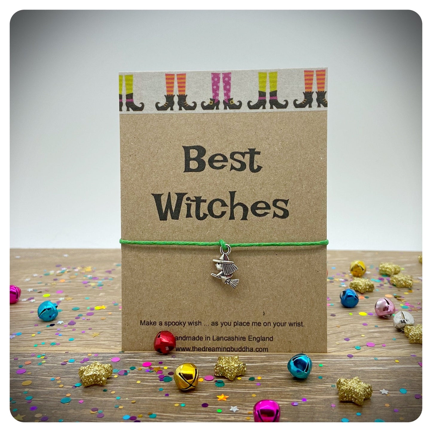 Best Witches Wish Bracelet, Best Witches Friendship Bracelet, Witchy String Bracelet, Halloween Cord Bracelet, Witch Friend Gift
