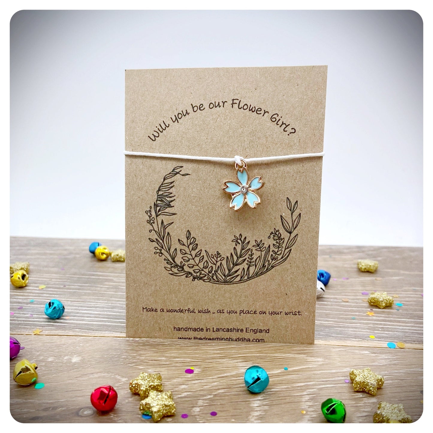 Will You Be Our Flower Girl Bracelet, Flower Girl Keepsake Gift, Flowergirl Proposal Card, Flower-girl Wedding Gift