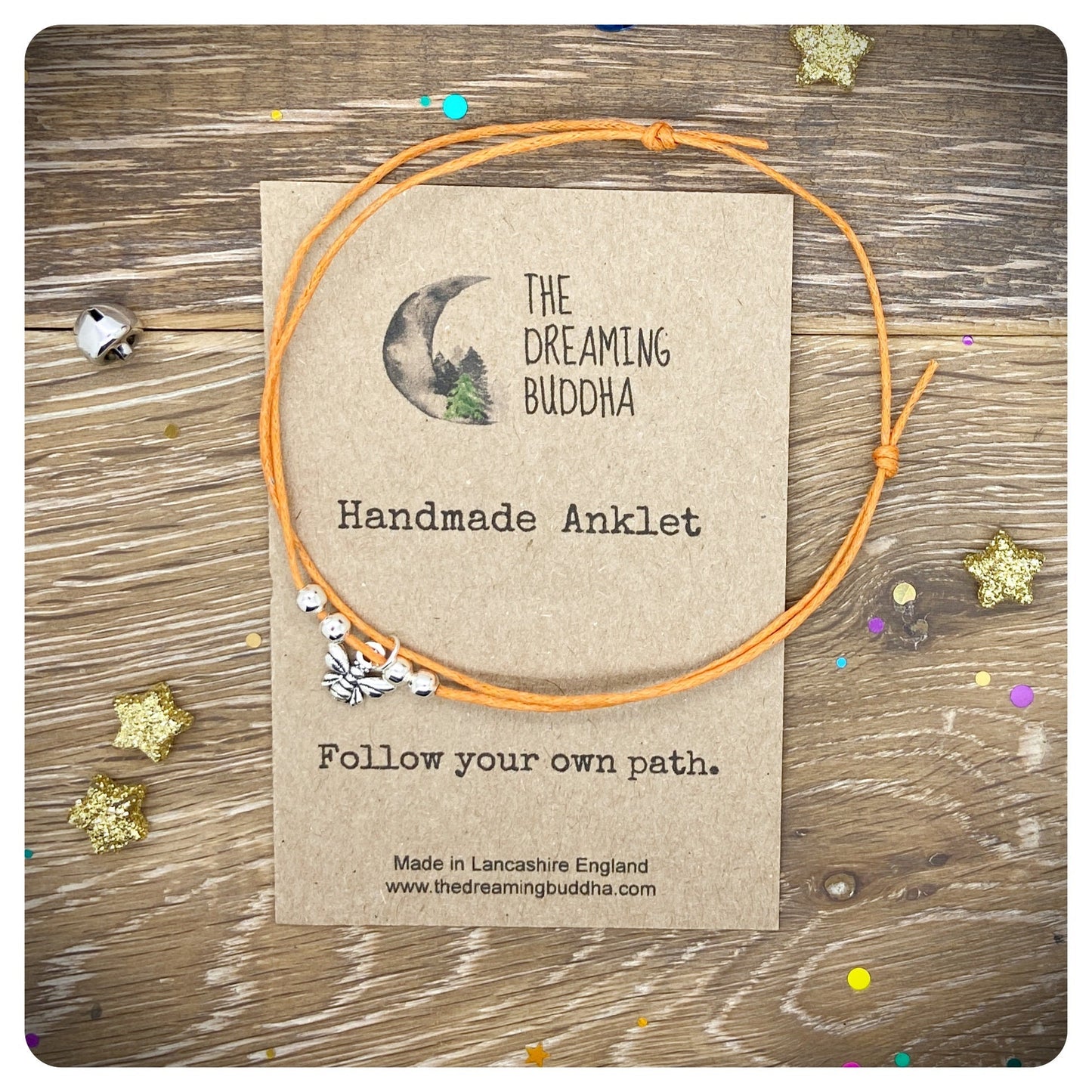 Bee Anklet, Bumblebee Ankle Bracelet, Cute Honey Bee Summer Anklet