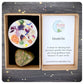 Unakite Tumbled Gemstone & Candle Gift Set