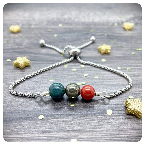 Aries Crystal Bracelet, Star Sign Jewellery, Zodiac Birthday Gift For Her, Personalised Horoscope Gift, Aries For Women