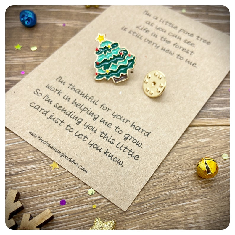 Christmas Teacher Pin Badge, Primary School Male Teacher Gift, Nursery School Xmas Keychain, Teaching Assistant Poem Card