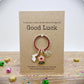 Good Luck Rabbit Keyring, Lucky Driving Test Gift, New School Bag Charm, Exam Luck, New Job Card, Thinking Of You, Lucky Bunny Keychain