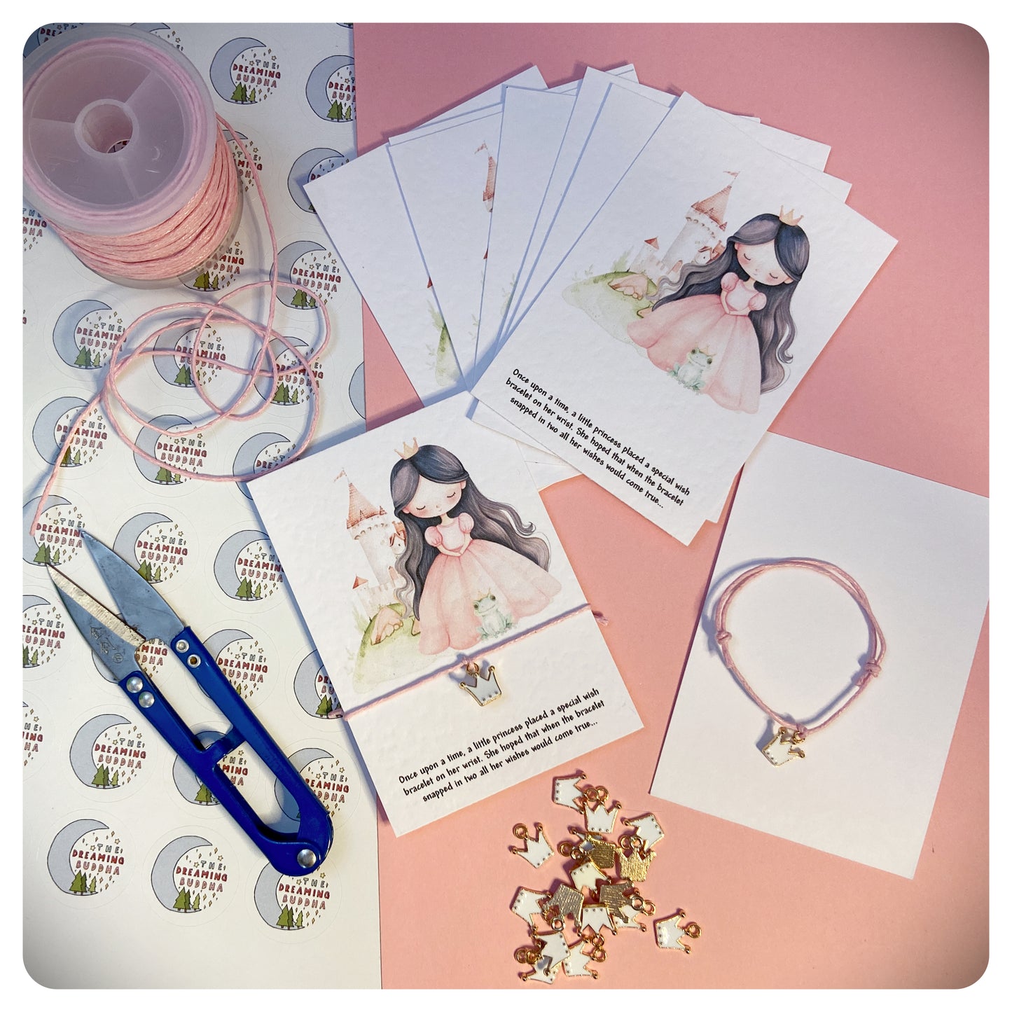 Princess Birthday Friendship Bracelets For Princess Themed Birthday Party Bag Fillers For Girls Favour Gifts