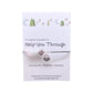 Help You Through Crystal Bracelet, Mental Health Support Gift, Thinking Of You, Grief Sorrow Loss Jewellery, Healing Crystals