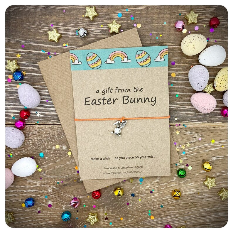 Bulk Pack Easter Wish Bracelets, 5, 10, 20, 50, 100 Pack Mixed Easter Card, Wholesale Gifts