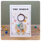 The World Tarot Card Keyring Graduation Gift Card For Travel Keychain New Beginning Gift With Crystal