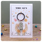 The Sun Tarot Keyring For Success And Happiness Crystal Keychain For Driving Test Exam Or Keys To New Home