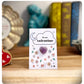 To My Valentine Card with Crystal Heart Unique Handmade Valentine’s Day Love You Valentine Gift Gard
