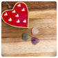 To My Valentine Card with Crystal Heart Unique Handmade Valentine’s Day Love You Valentine Gift Gard