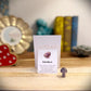 To My Valentine Card with Crystal Mushroom Unique Handmade Valentine’s Day Gift Cute Child Valentine Gift Gard