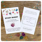 Student Good Luck Charm, Crystal Revision Aid, Exam Focus Gift, Fluorite Gemstone Turtle, Study Buddy Greeting Card