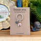 Bulk Teacher Gifts Set of 5 Teacher Thank You For Helping Me Grow Keyrings Pack of Five Ladybird Keyworker Nursery TA Presents