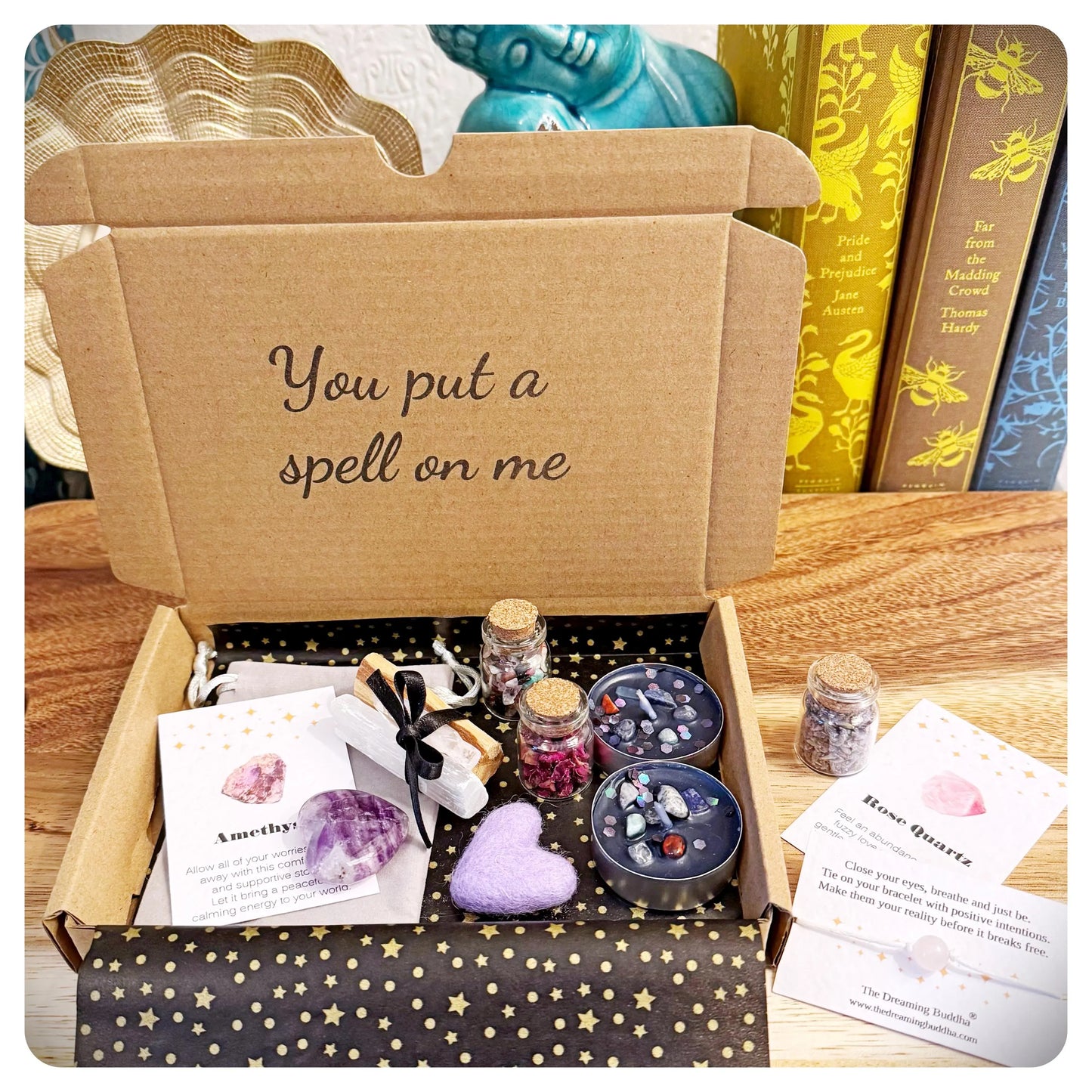 Witch Valentine Gift Box, Love Spell Valentine’s Gift Set, Gothic Date Night Idea, Personalised Romantic Valentine’s Letterbox Gift