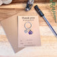 Thank You for Helping Me Grow Keyring – Ladybird Charm Teacher Gift TA Present Personalised Teacher Keychain  End of Term Gift