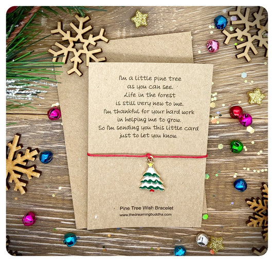Reception Teacher Christmas Wish Bracelet, Primary School, Childminder Appreciation, Xmas Teaching Assistant Jewellery, Nursery Gift