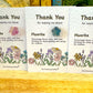 Nursery Staff Thank You Card, Crystal Keepsake Card For Teachers And Carers, Thank You For Helping Me Grow