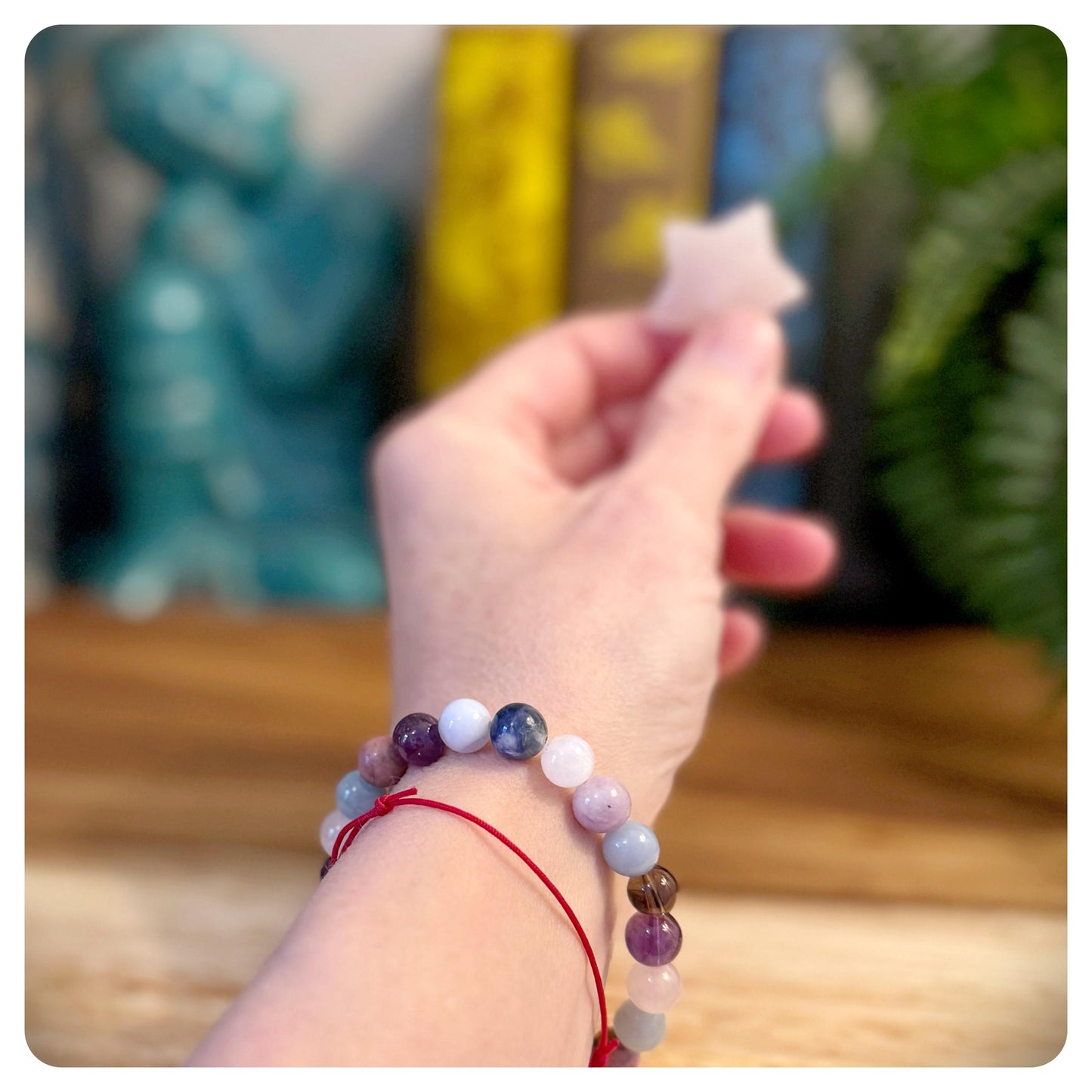 Womens Calm Bracelet, Stress Relief Bracelet, Calming Jewellery Her, Meditation Bracelet, Worry Gift For Daughter, Girls Anxiety Bracelet