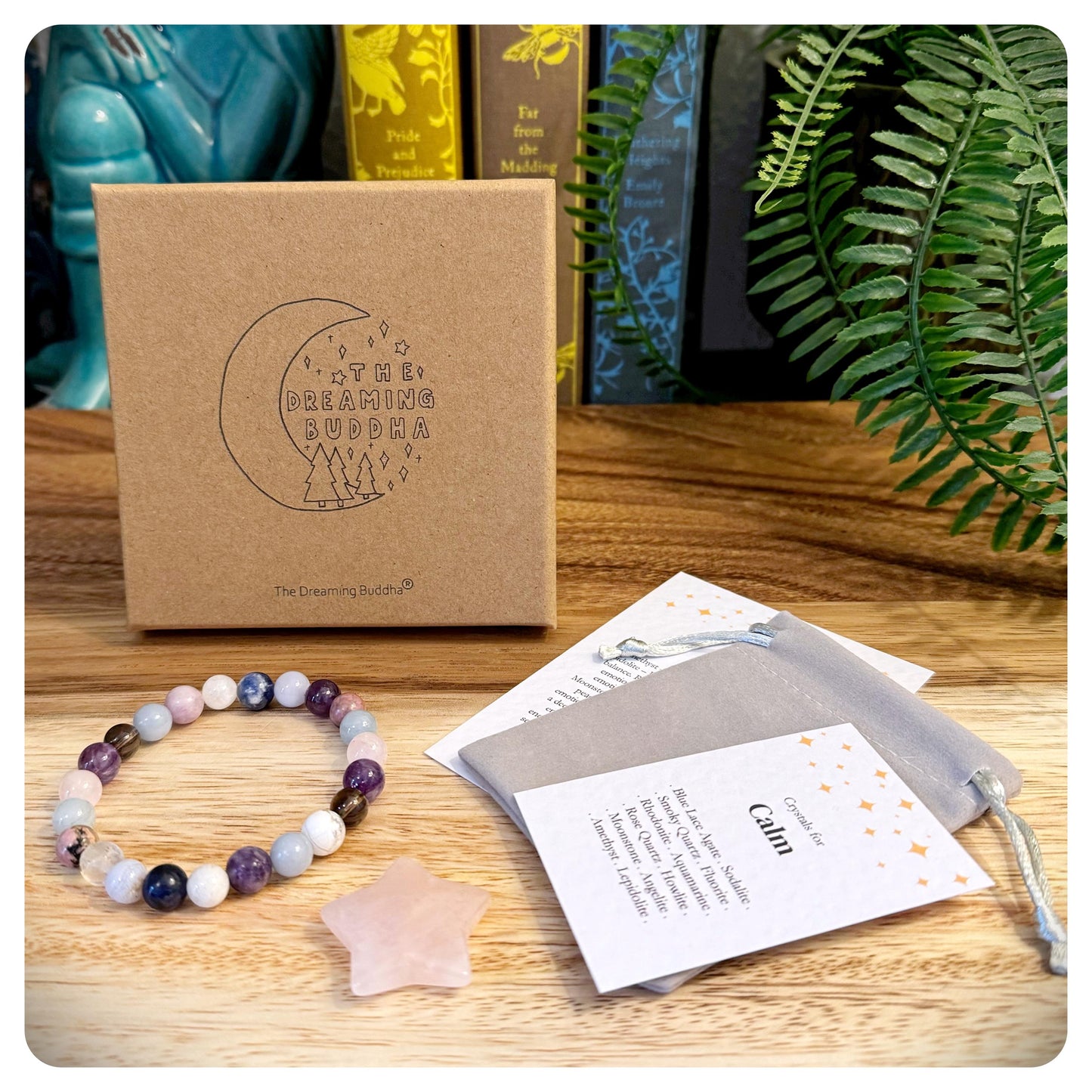 Womens Calm Bracelet, Stress Relief Bracelet, Calming Jewellery Her, Meditation Bracelet, Worry Gift For Daughter, Girls Anxiety Bracelet