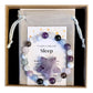 Sleep Bracelet, Stress Anxiety Support, Relaxation Bracelet, Better Sleep, Gemstone Sleep Gift, Menopause Gift