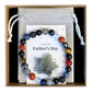 Father's Day Bracelet, Gifts for Dad, Crystal Bead Bracelet, Fathers Day Gift, Dad Jewellery, Men's Bracelets, Personalised Gift