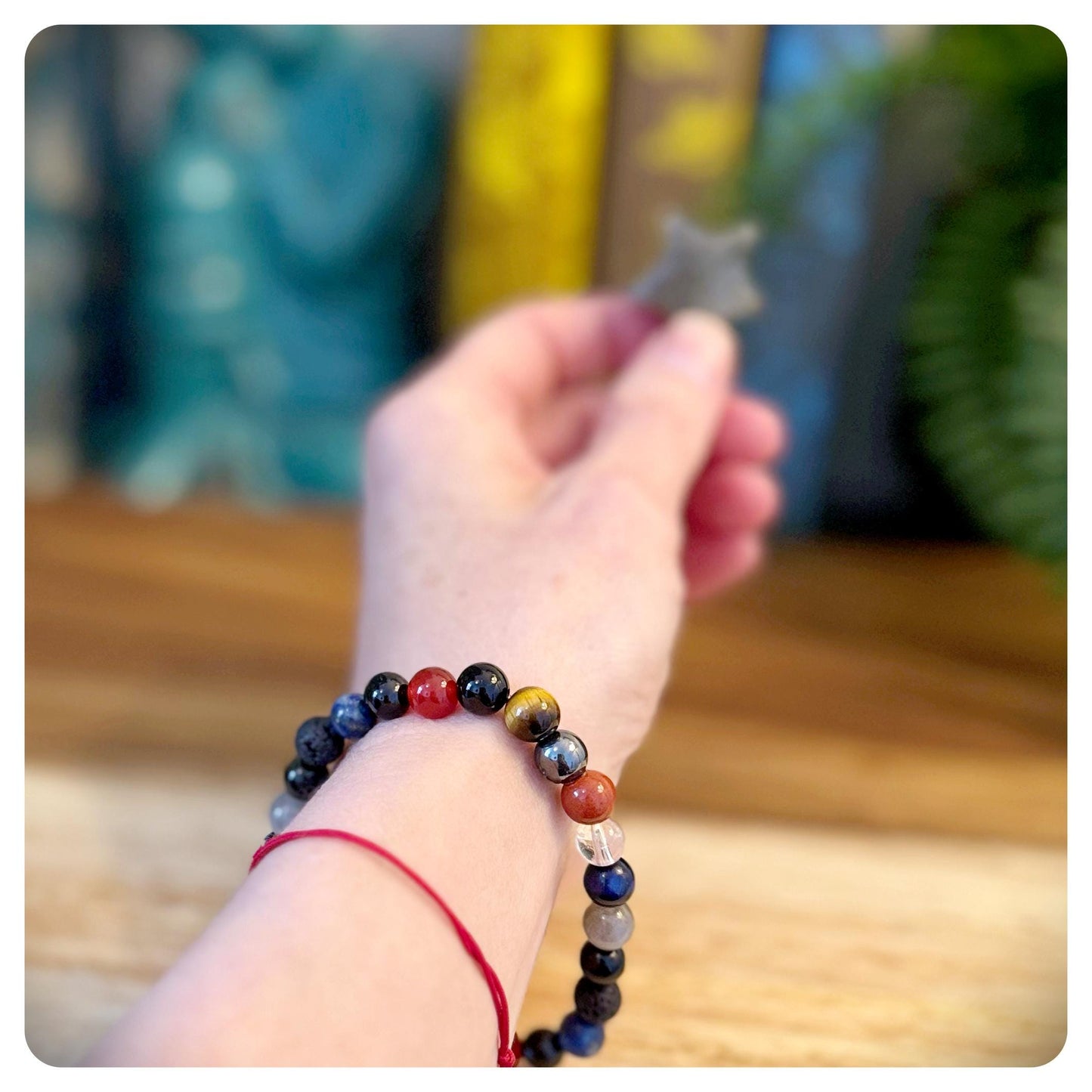 Father's Day Bracelet, Gifts for Dad, Crystal Bead Bracelet, Fathers Day Gift, Dad Jewellery, Men's Bracelets, Personalised Gift