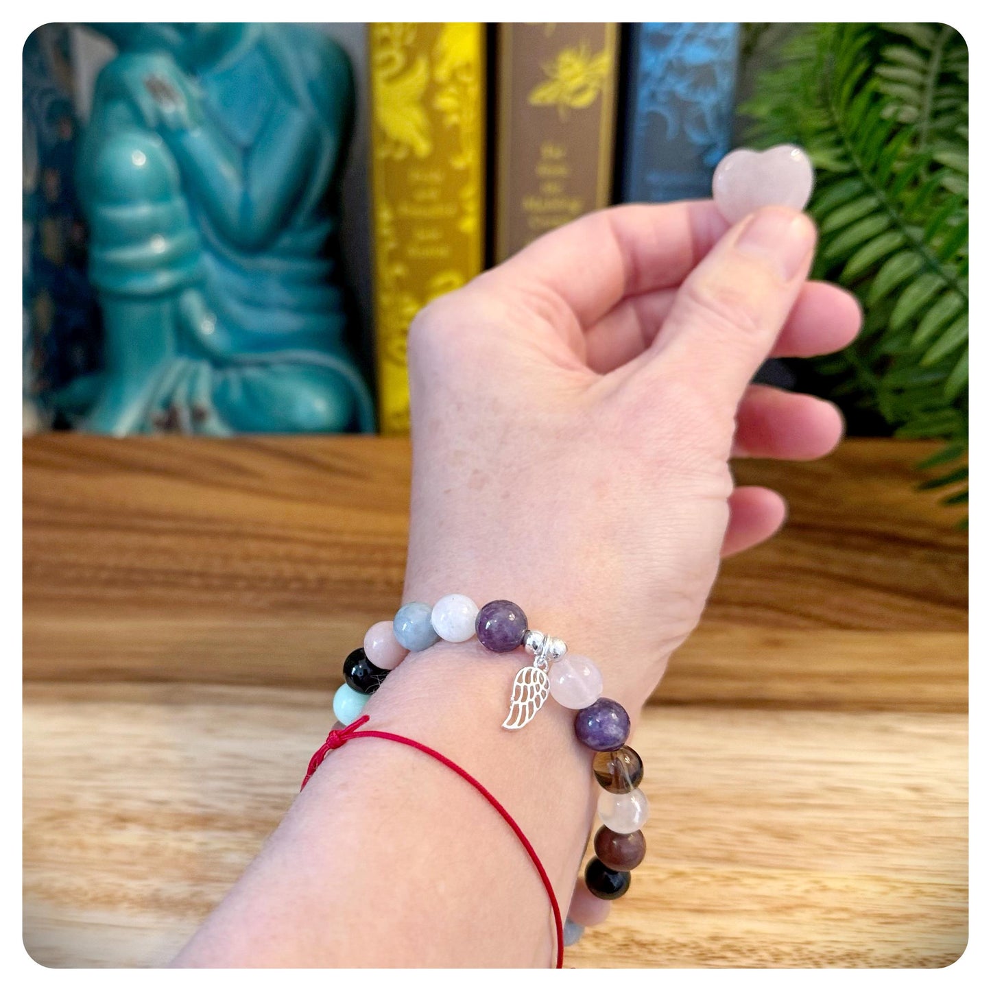 Baby Loss Crystal Bracelet, Silver Bereavement Jewellery, Memorial Bracelet With Angel Wing, Infant Loss Gift, IVF Remembrance Bracelet