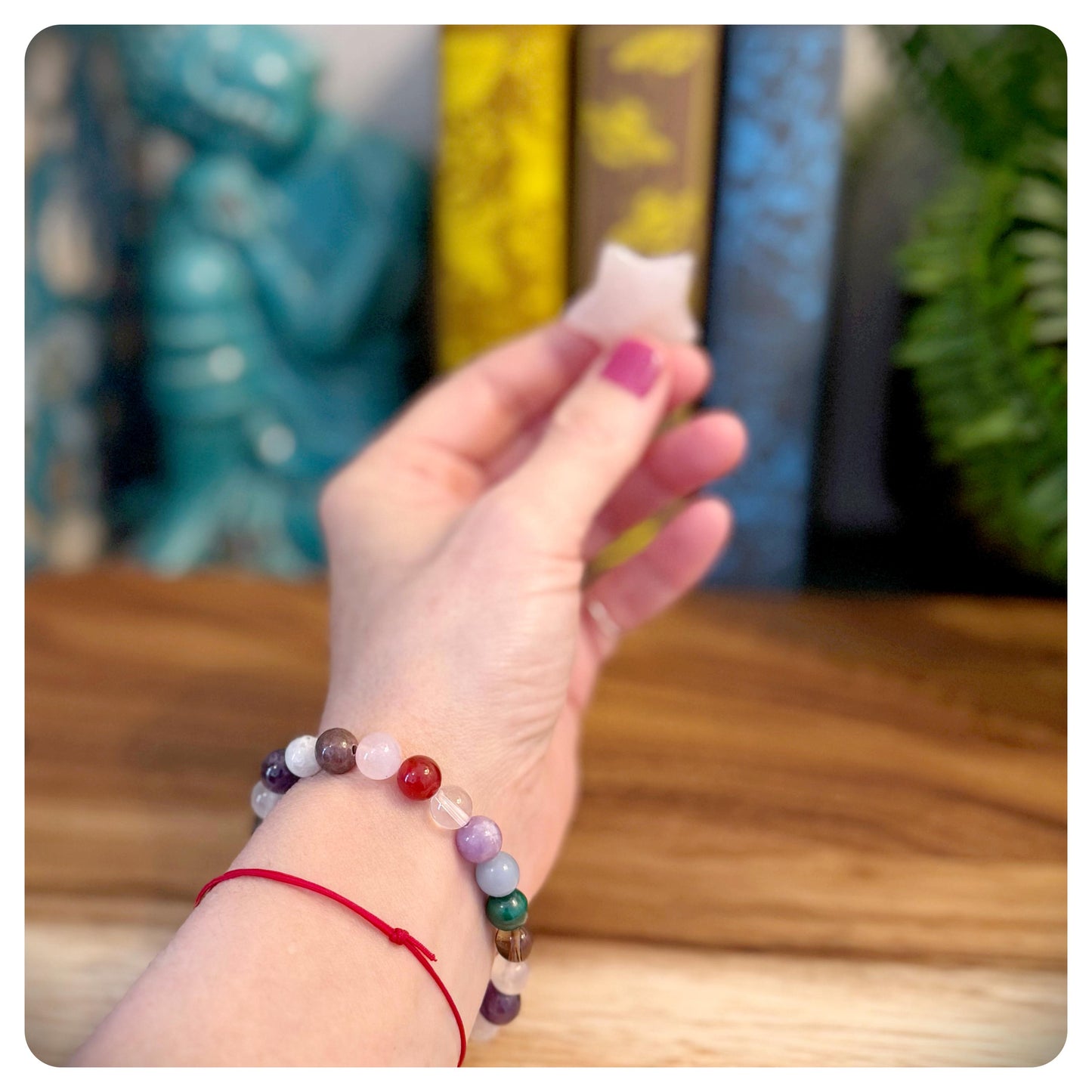 New Mom Crystal Bracelet, Daughter New Baby Gift, Postpartum Support Crystals, Baby Shower Gift, First Mother's Day Gift