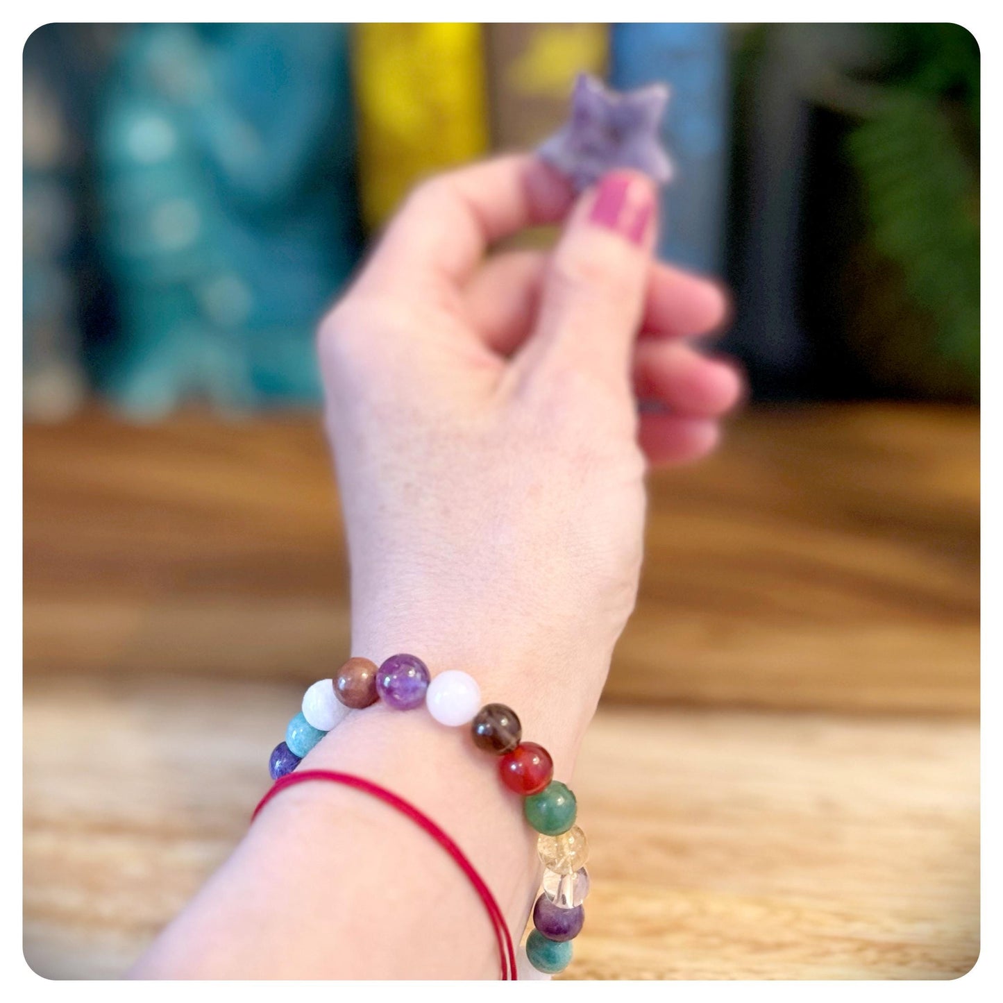 Get Well Soon Gift, Healing Crystal Bracelet, Sick Friend Gift, Chemo Care Package, Thoughtful Illness Gift, Thinking Of You Present