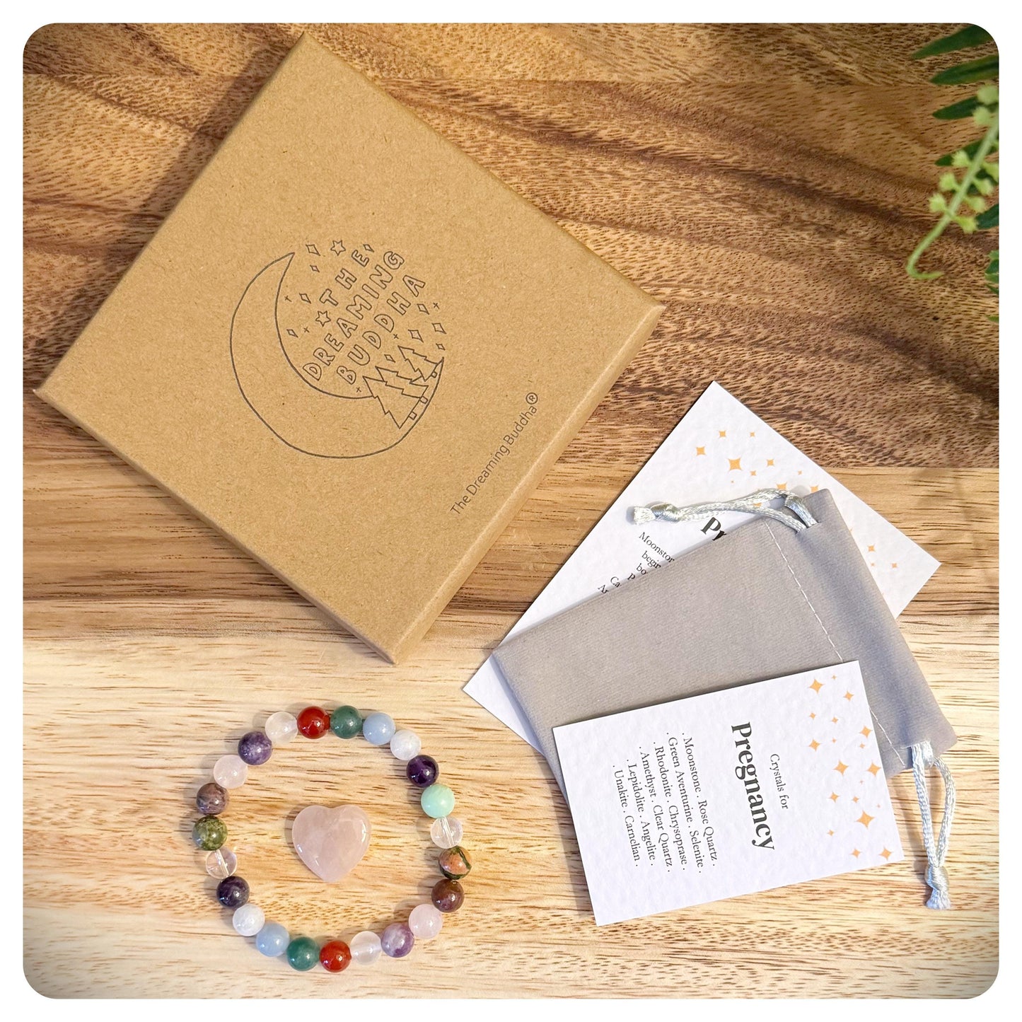 Crystal Pregnancy Bracelet, Mum To Be Bracelet, Maternity Leave Gift, Expecting Mum Bracelet, Yoga Pregnancy Jewellery, Safe Pregnancy Gift