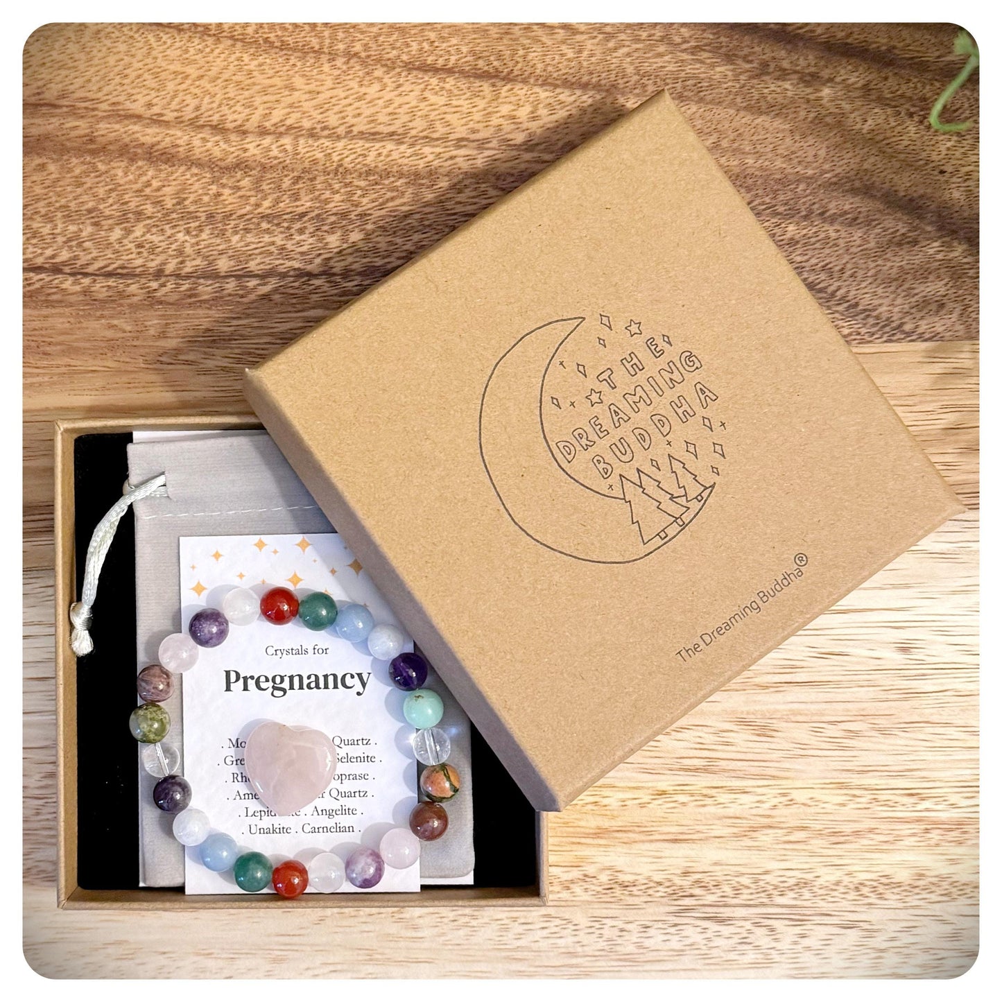 Crystal Pregnancy Bracelet, Mum To Be Bracelet, Maternity Leave Gift, Expecting Mum Bracelet, Yoga Pregnancy Jewellery, Safe Pregnancy Gift