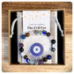Evil Eye Bracelet, Crystal Protection Bracelet, Good Luck Charm, Glass Evil Eye Jewellery, Blue Nazar Bracelet, Psychic Protection Him Her