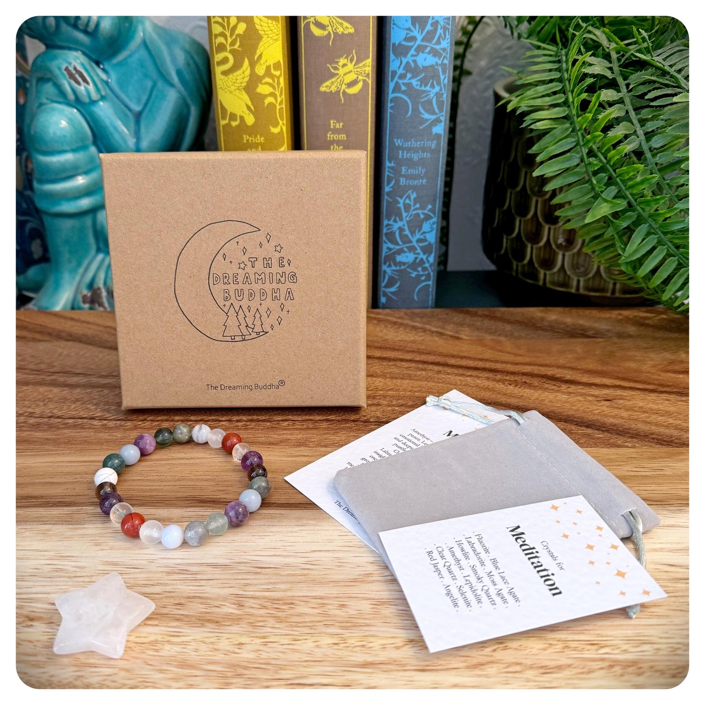 Meditation Bracelet, Mindfulness Jewellery, Relax Unwind Yoga Bracelet, Mental Health Support, Gift For Anxiety Stress Self Care