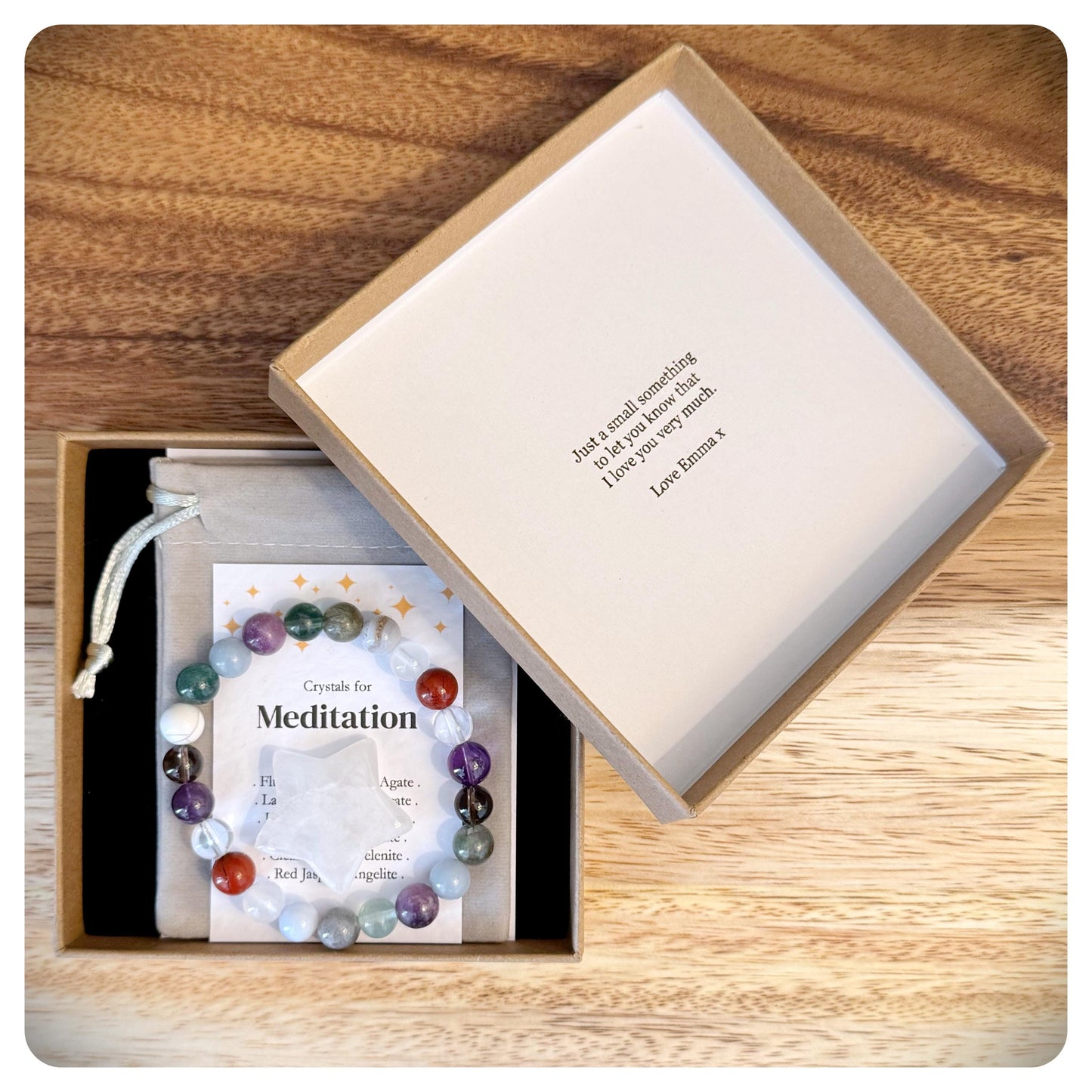 Meditation Bracelet, Mindfulness Jewellery, Relax Unwind Yoga Bracelet, Mental Health Support, Gift For Anxiety Stress Self Care