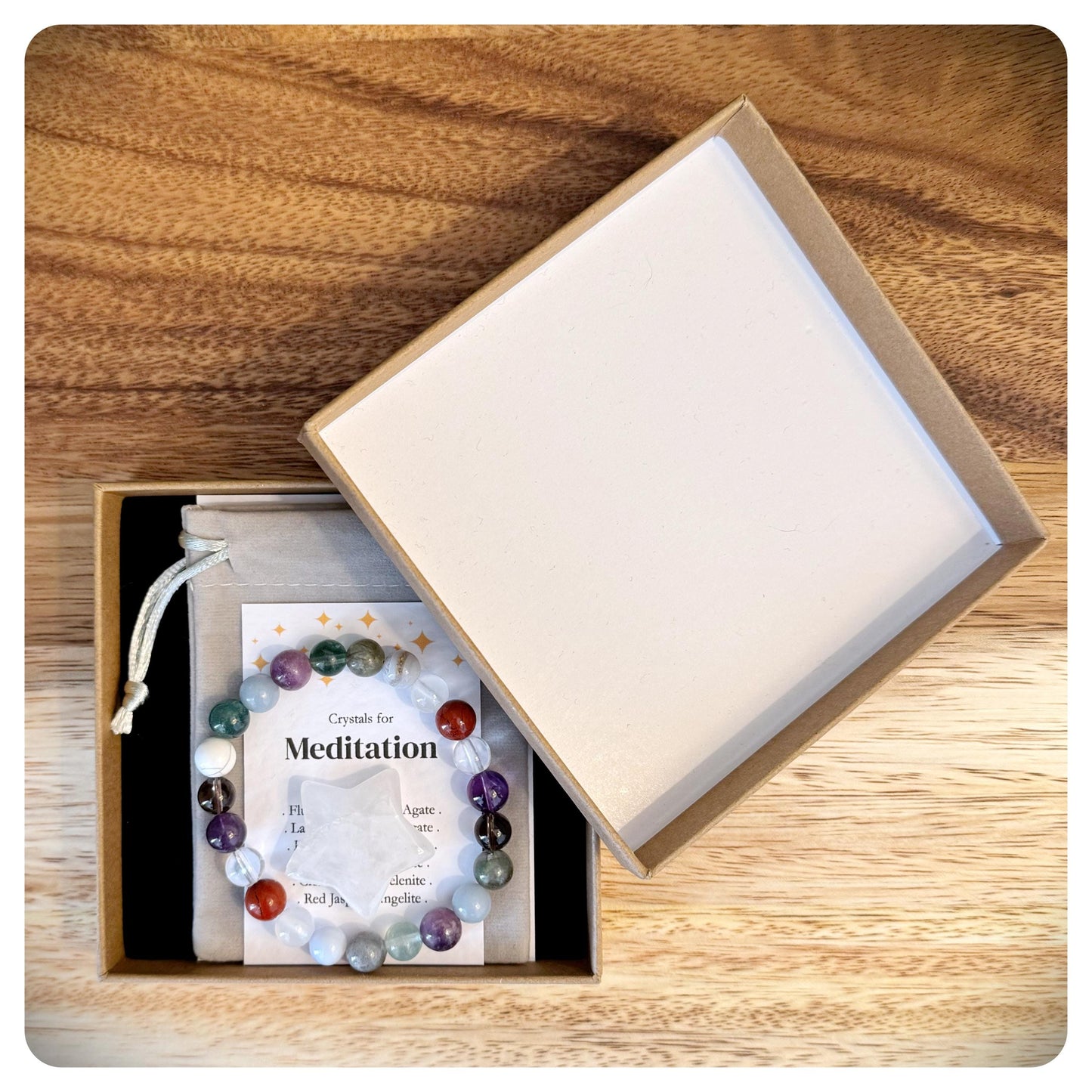 Meditation Bracelet, Mindfulness Jewellery, Relax Unwind Yoga Bracelet, Mental Health Support, Gift For Anxiety Stress Self Care