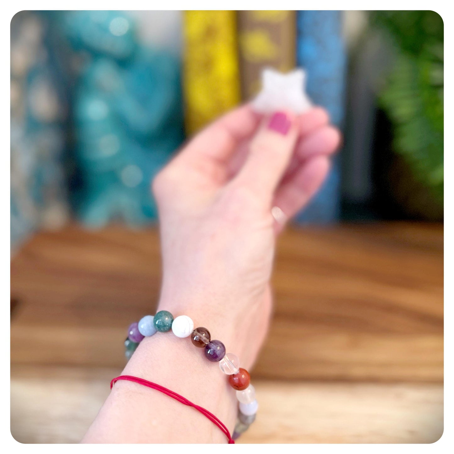 Meditation Bracelet, Mindfulness Jewellery, Relax Unwind Yoga Bracelet, Mental Health Support, Gift For Anxiety Stress Self Care