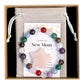 New Mom Crystal Bracelet, Daughter New Baby Gift, Postpartum Support Crystals, Baby Shower Gift, First Mother's Day Gift